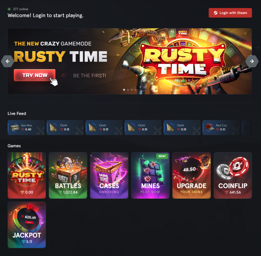 RustStake.com Guide