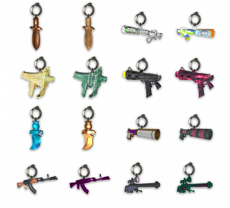 small arms charms